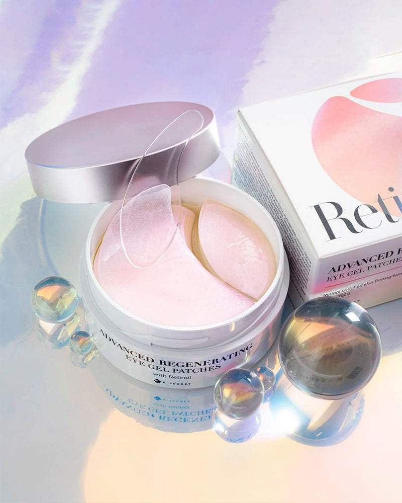 K SECRET RETINOL ADVANCED REGENERATING EYE GEL PATCHES 60 PCS 102G