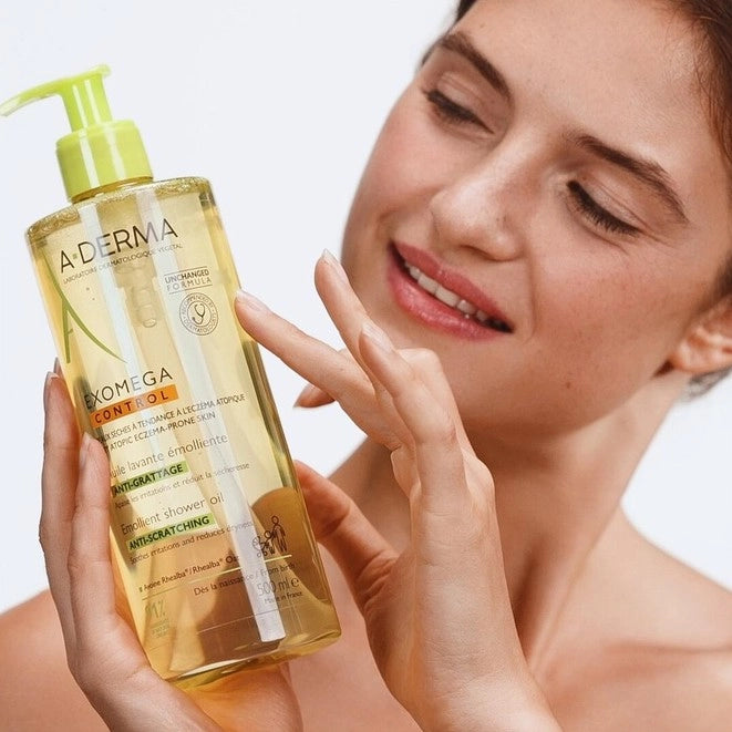 A-DERMA HUILE LAVANTE PEAUX SÉCHES A TENDANCE A L’ECZEMA ATOPIQUE ANTI GRATTAGE 500ML