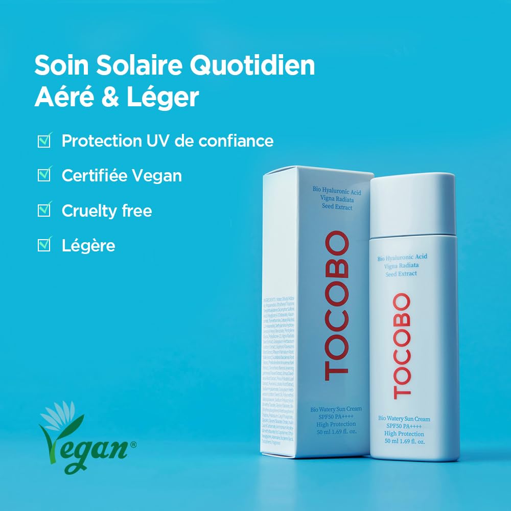 TOCOBO BIO WATERY SUN CREAM SPF50 PA++++