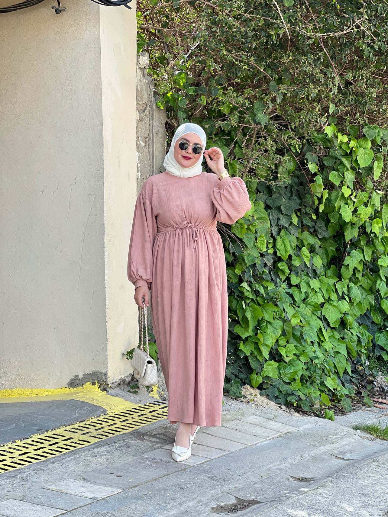 ROBE ISTANBUL EN ROSE CLAIR