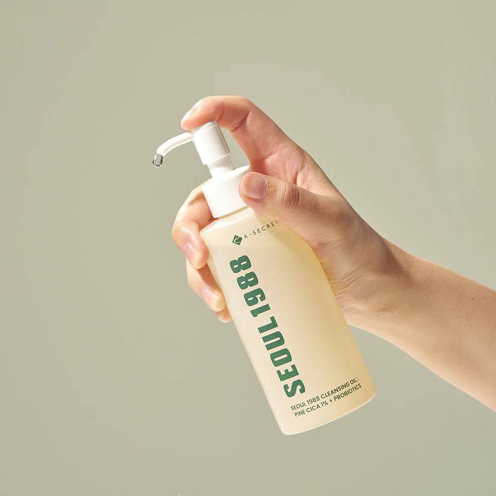 K SECRET SEOUL 1988 CLEANSING OIL PINE CICA 1% + PROBIOTICS