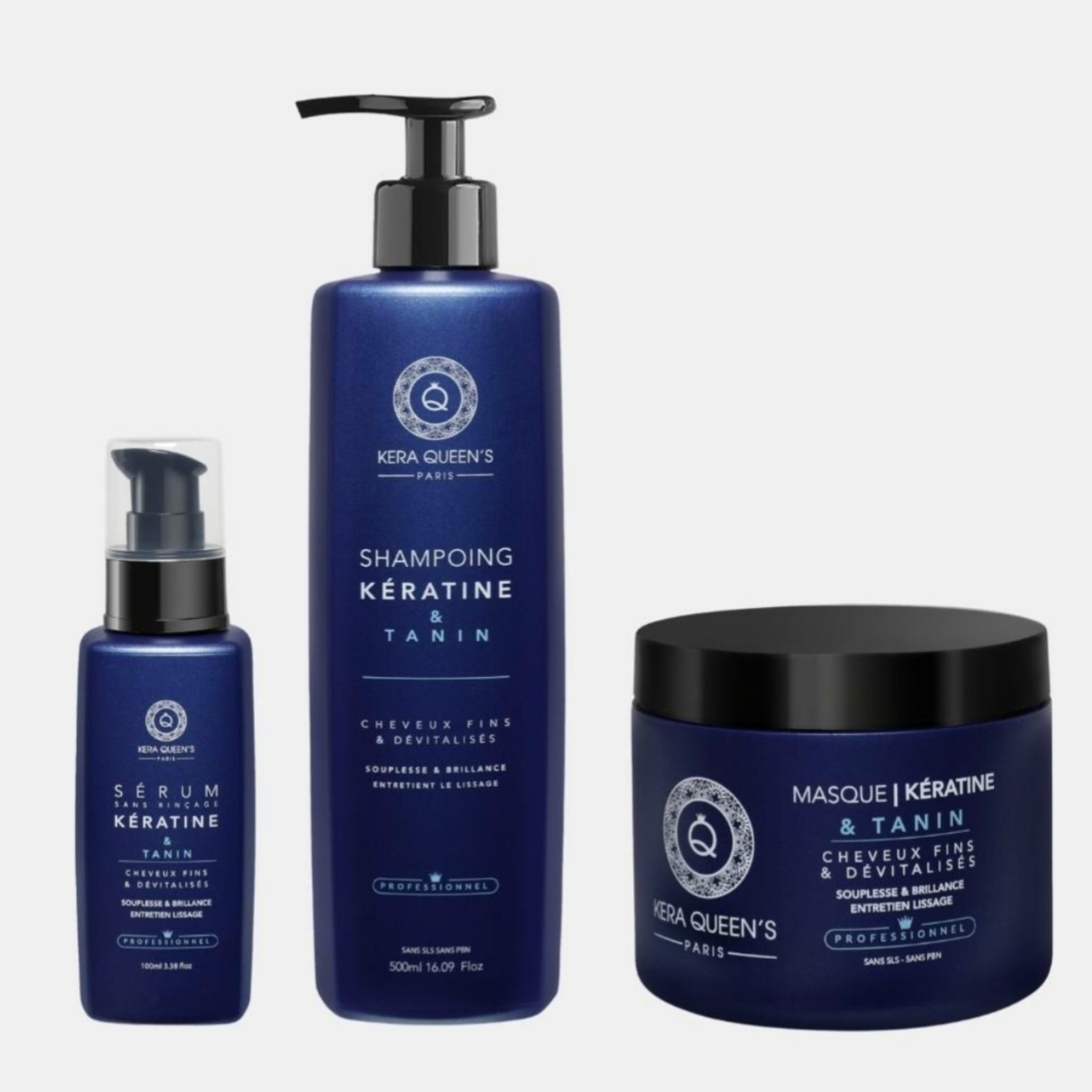KERA QUEEN’S GAMME KÉRATINE ET TANIN