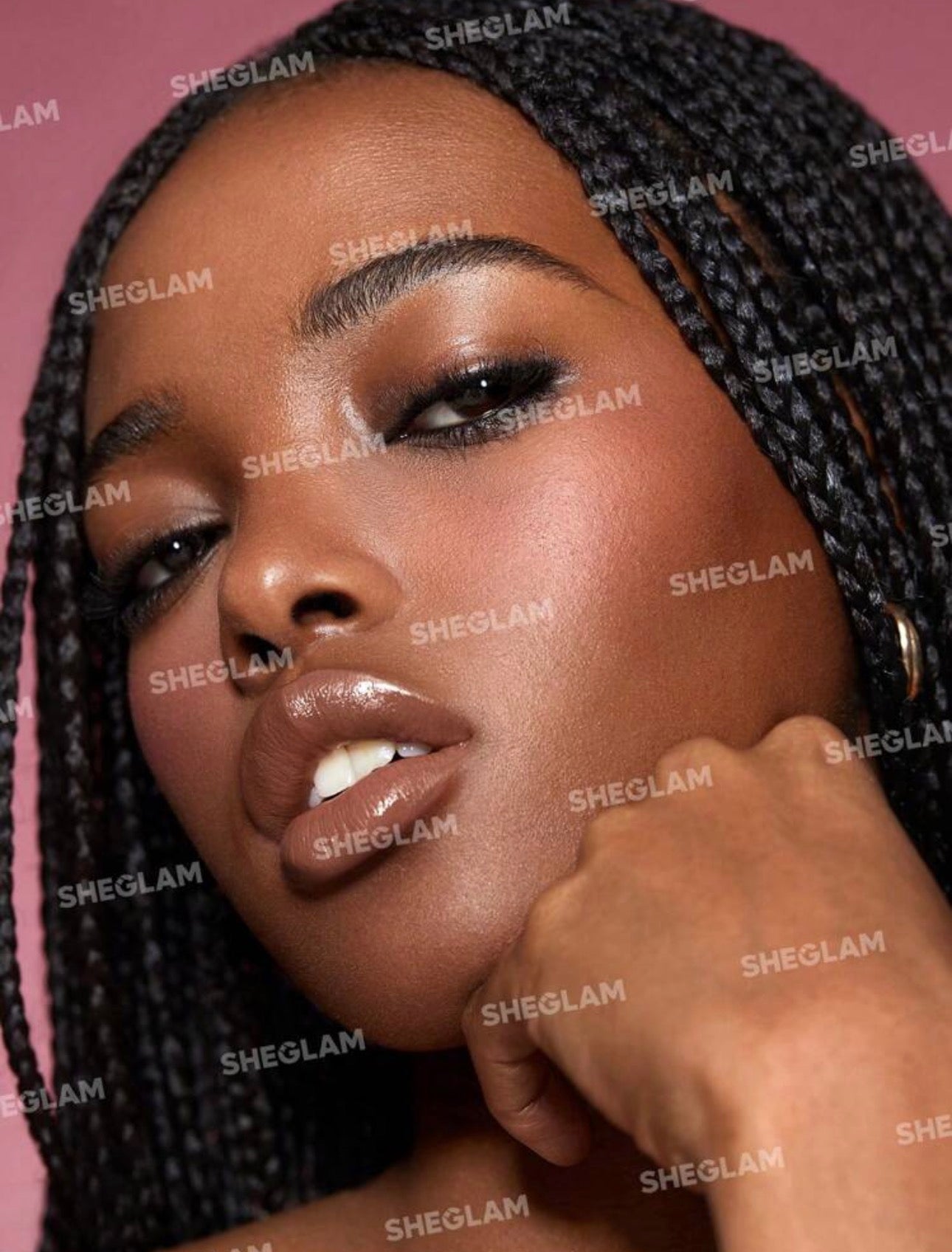 SHEGLAM CREAM ALLURE LIPSTICK COULEUR THANKS JUST BOUGHT IT