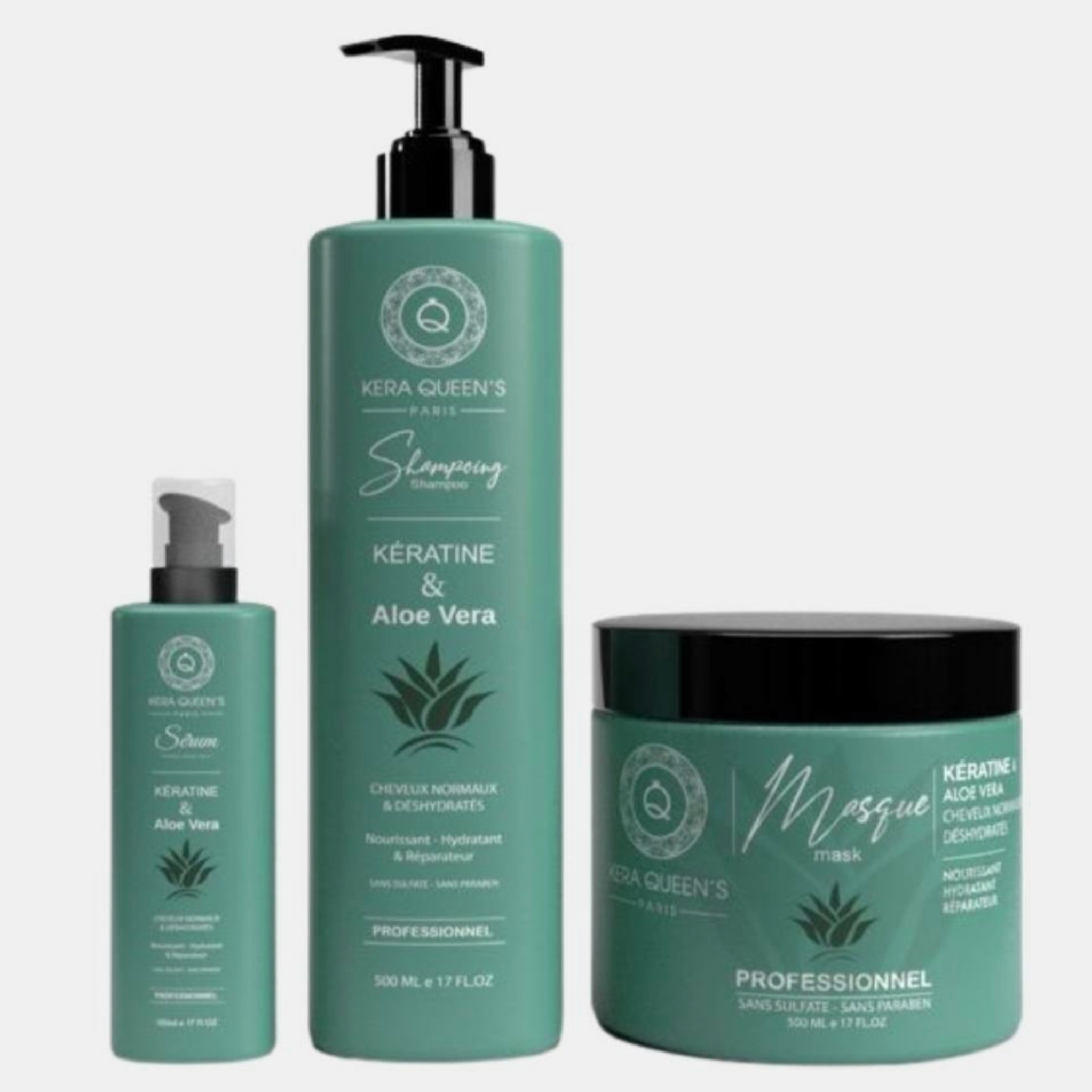 KERA QUEEN’S GAMME KÉRATINE ET ALOE VERA