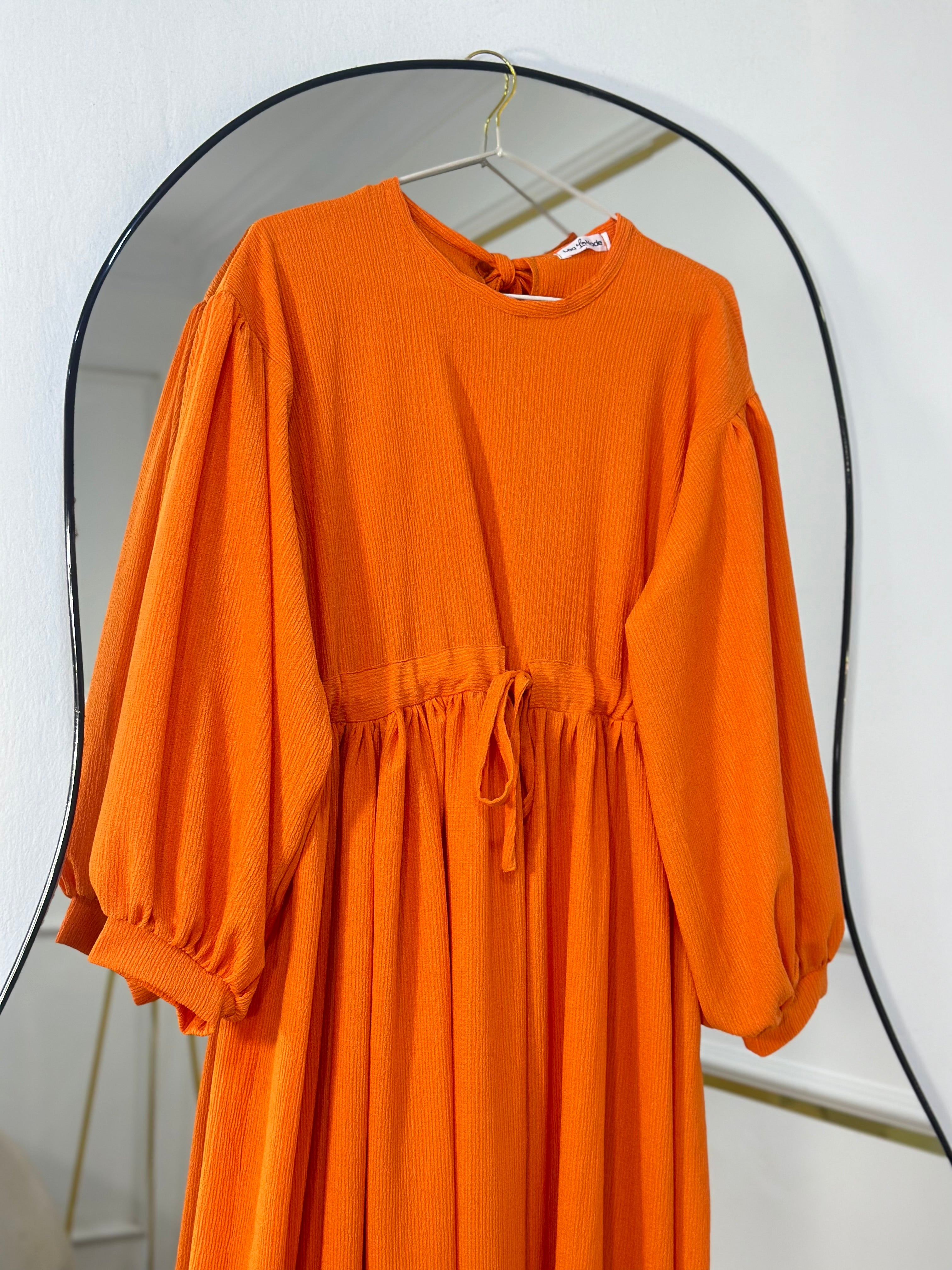 ROBE ISTANBUL EN COULEUR ORANGE