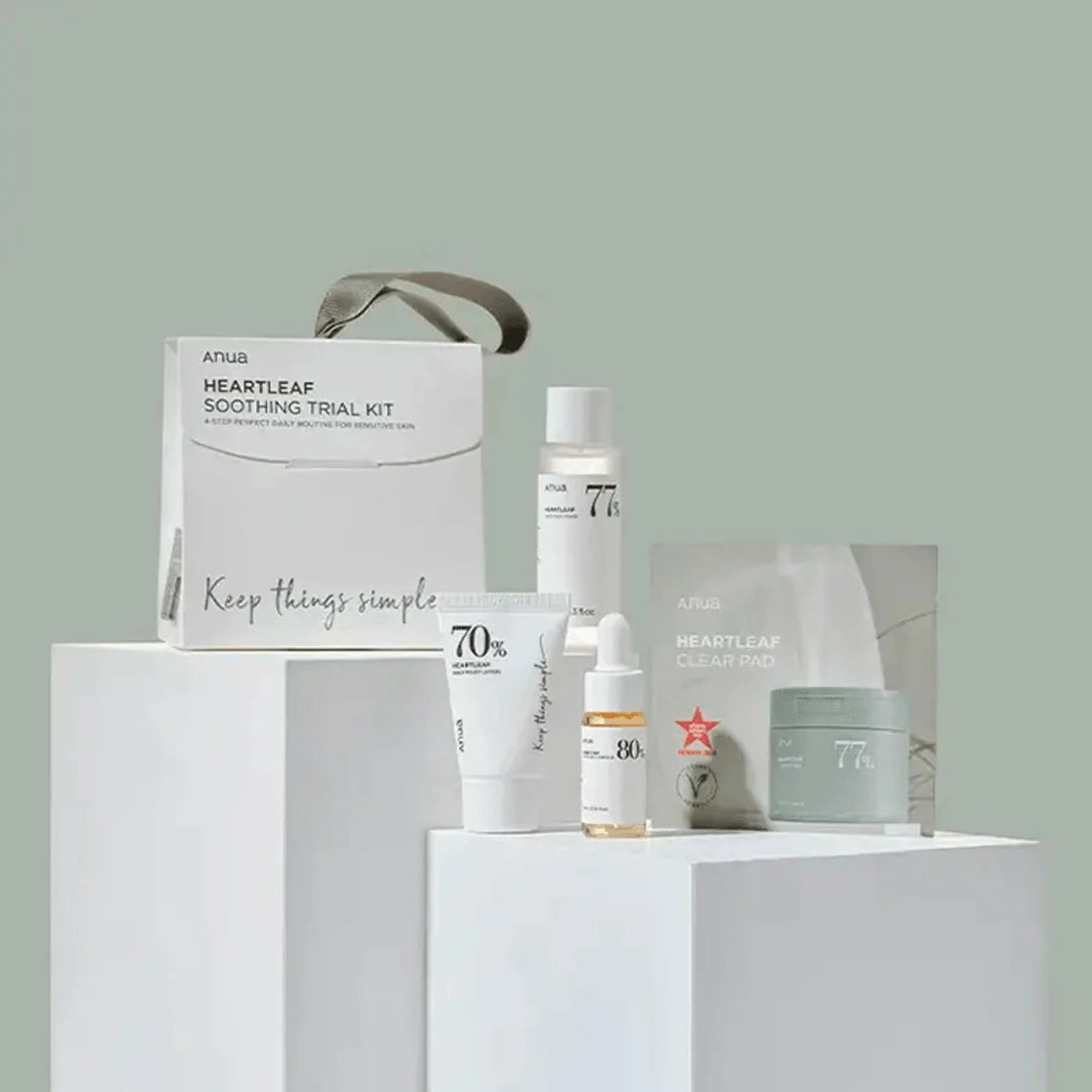 ANUA HEARTLEAF SOOTHING TRIAL KIT 4 PCS