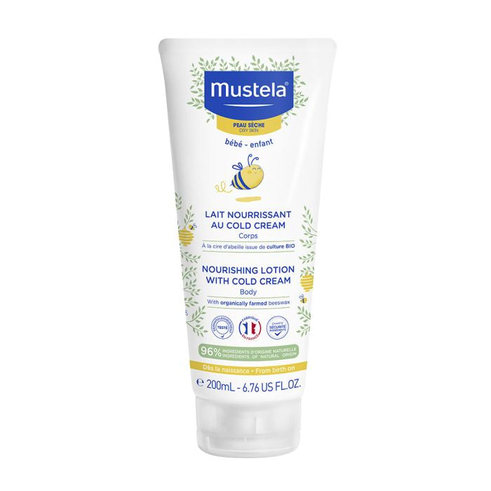 MUSTELA LAIT NOURRISSANT AU COLD CREAM PEAUX SÈCHES 200ML