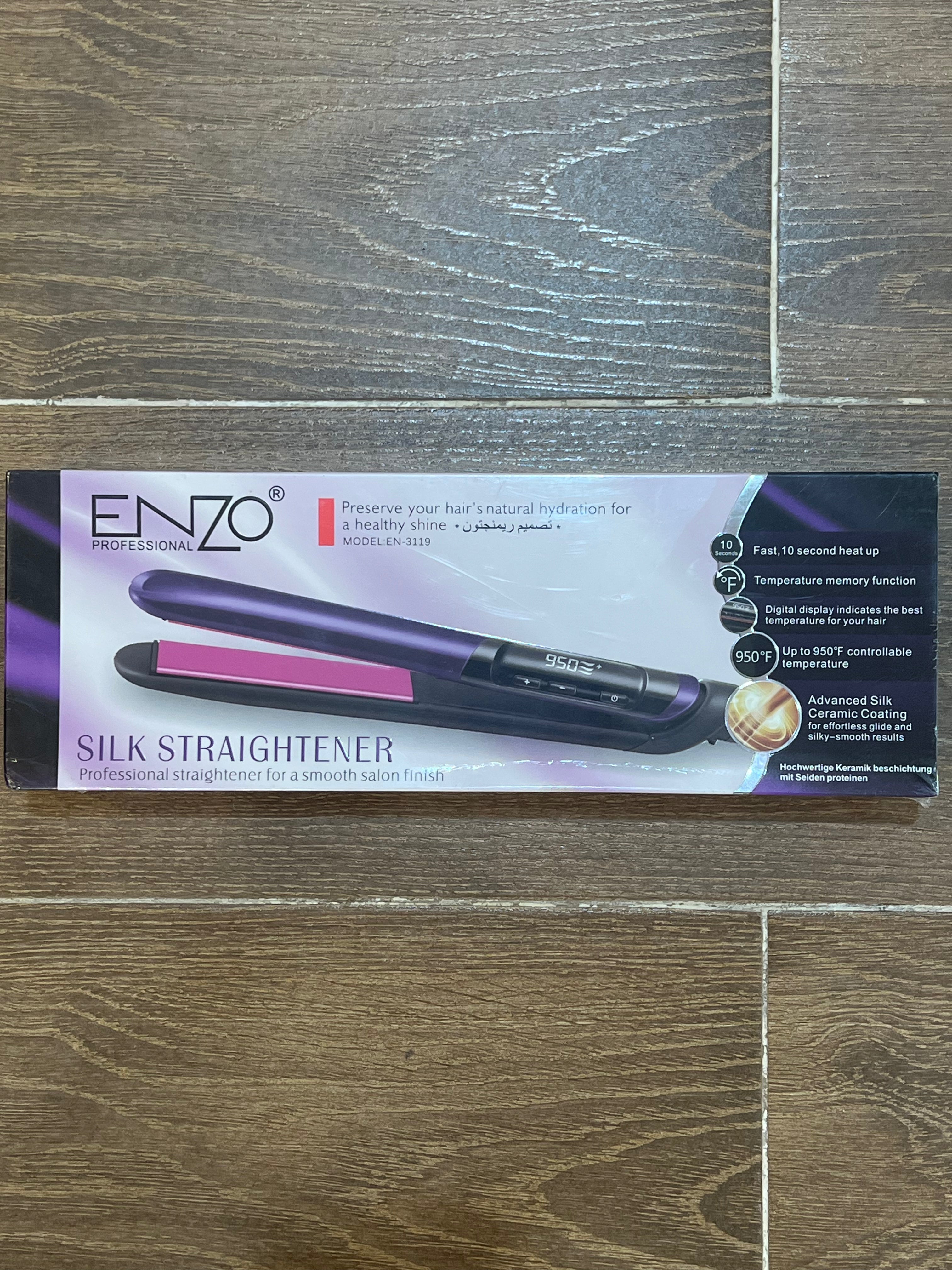 LISSEUR SILK STRAIGHTENER ENZO 3119 MAUVE