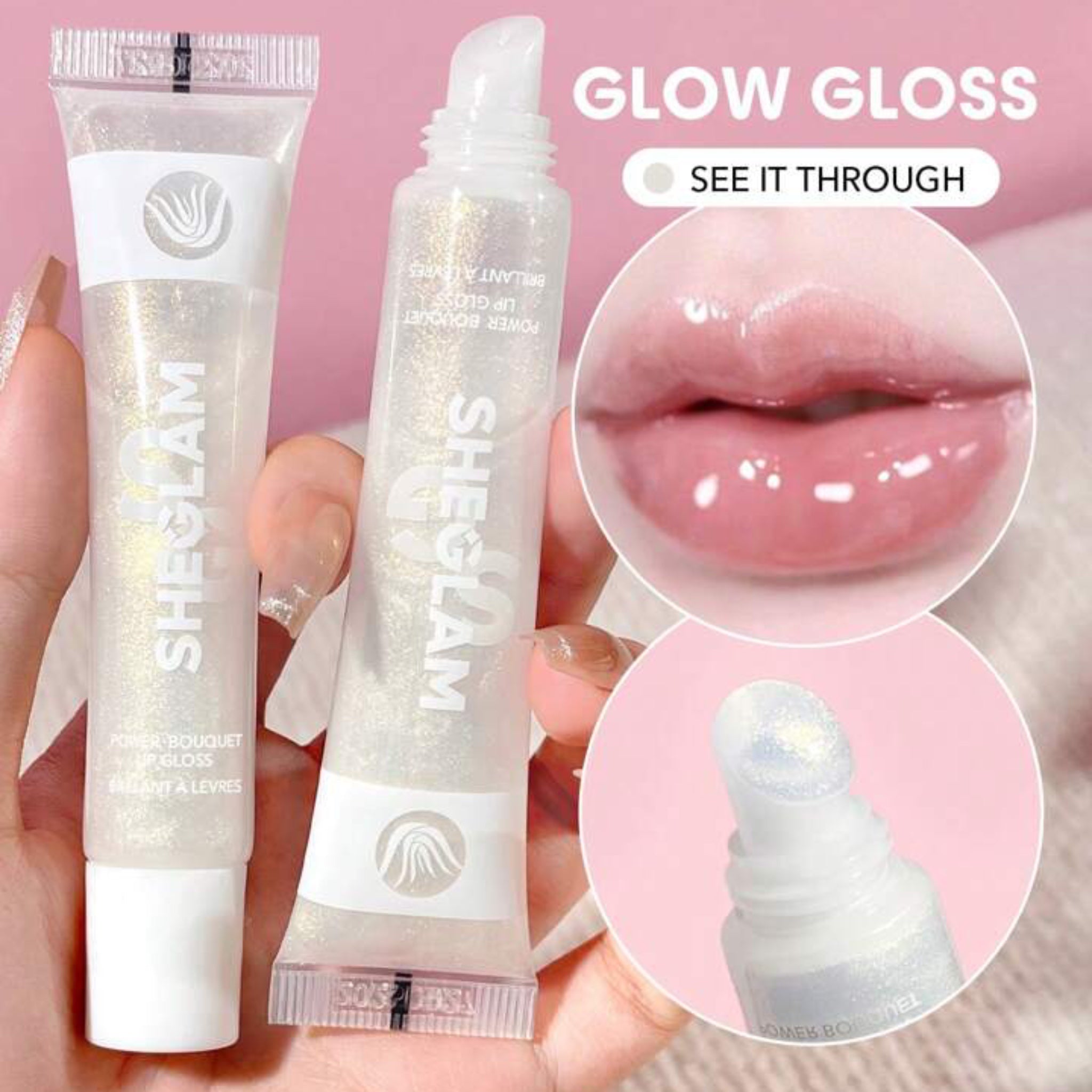 SHEGLAM BRILLANT A LÈVRES HYDRATANT POWER BOUQUET SEE IT THROUGH