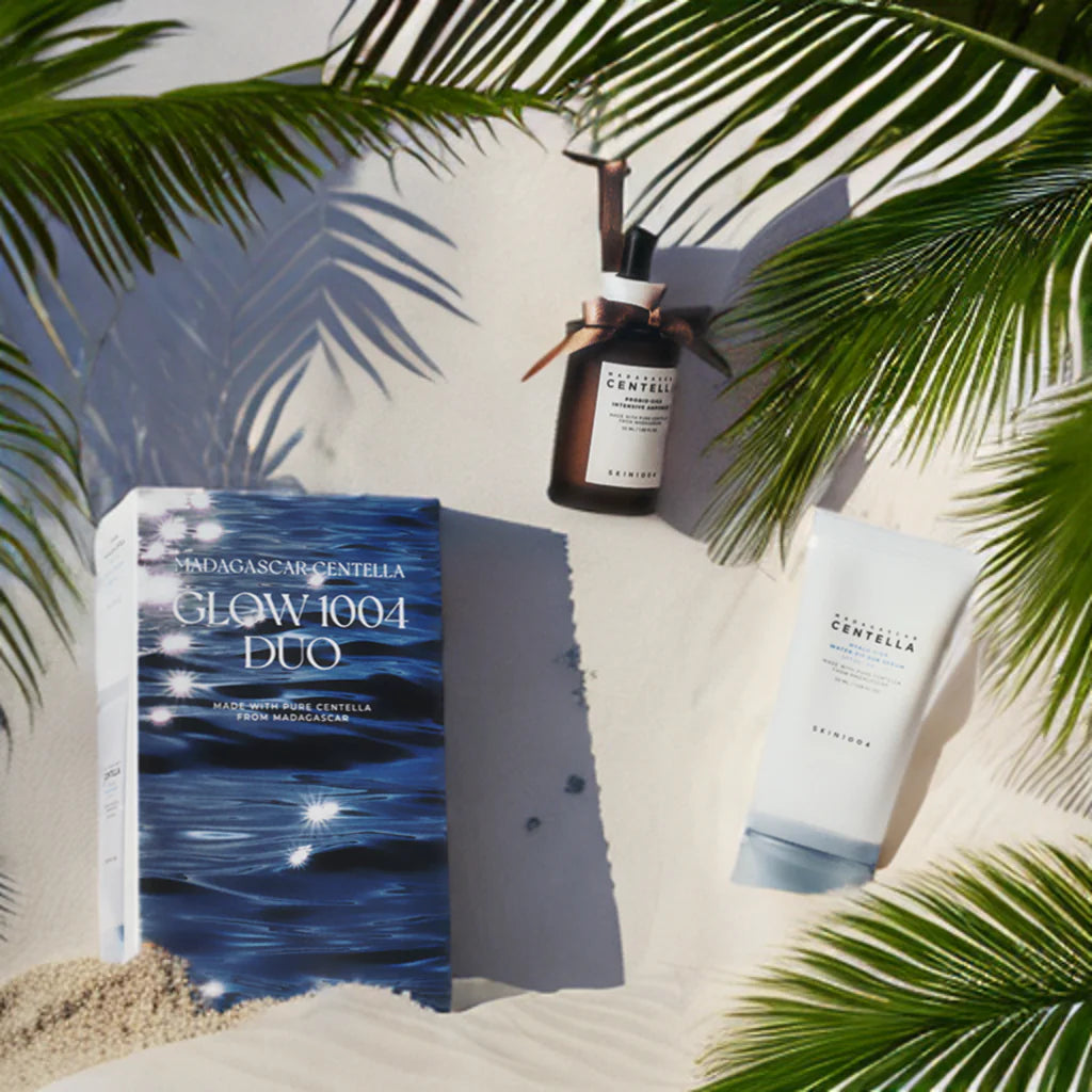 MADAGASCAR CENTELLA GLOW 1004 DUO SET - COFFRET SOIN VISAGE 50ML + 50ML