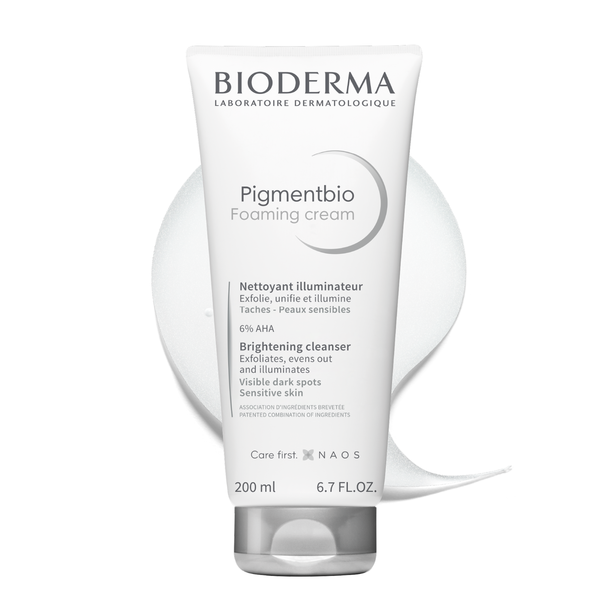 BIODERMA PIGMENTBIO GEL NETTOYANT GOMMANT POUR ÉCLAIRCIR LA PEAU ET ÉLIMINER LES TÂCHES ( PEAUX SENSIBLES )
