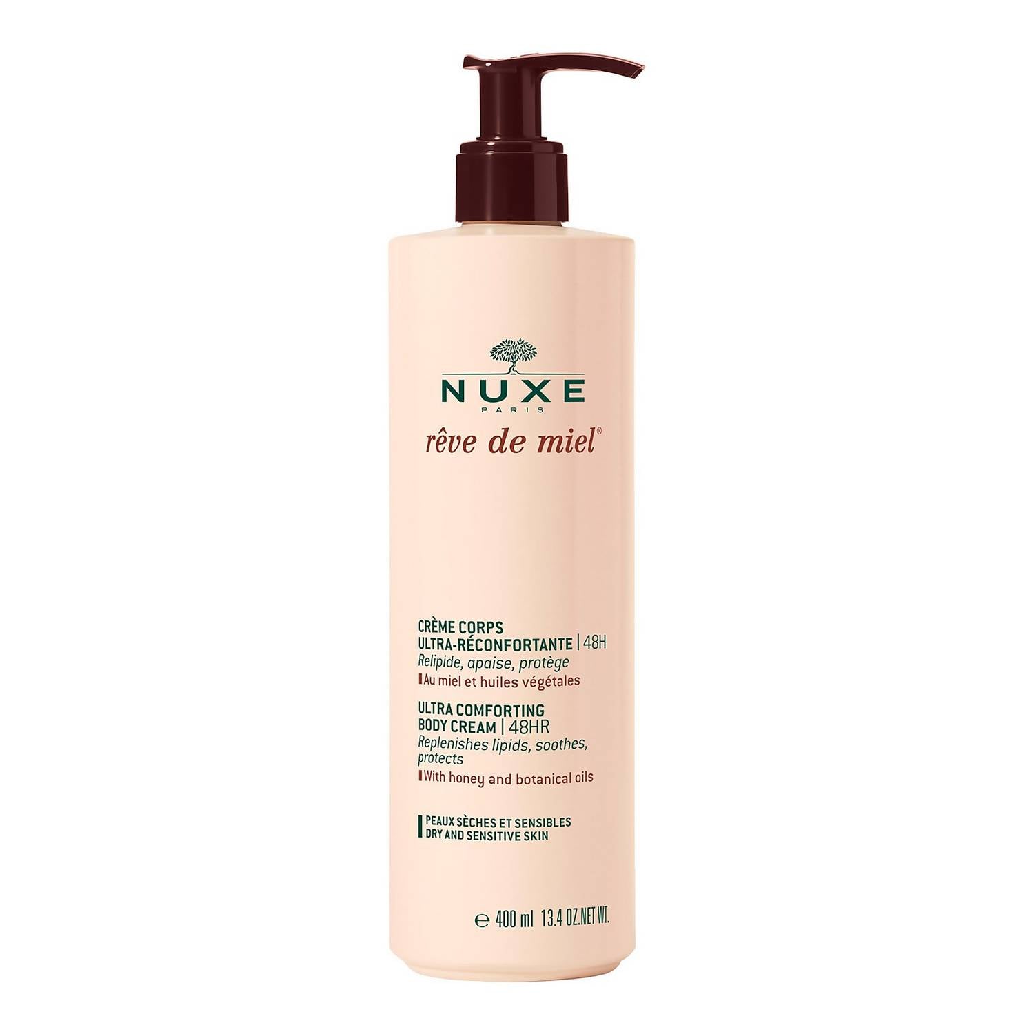 CRÈME CORPS NUXE ULTRA-RÉCONFORTANTE 48H RÊVE DE MIEL 400ML