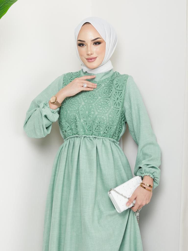 ROBE AVEC CROCHET - Premium ROBE from DION - Just DA 5800! Shop now at DION