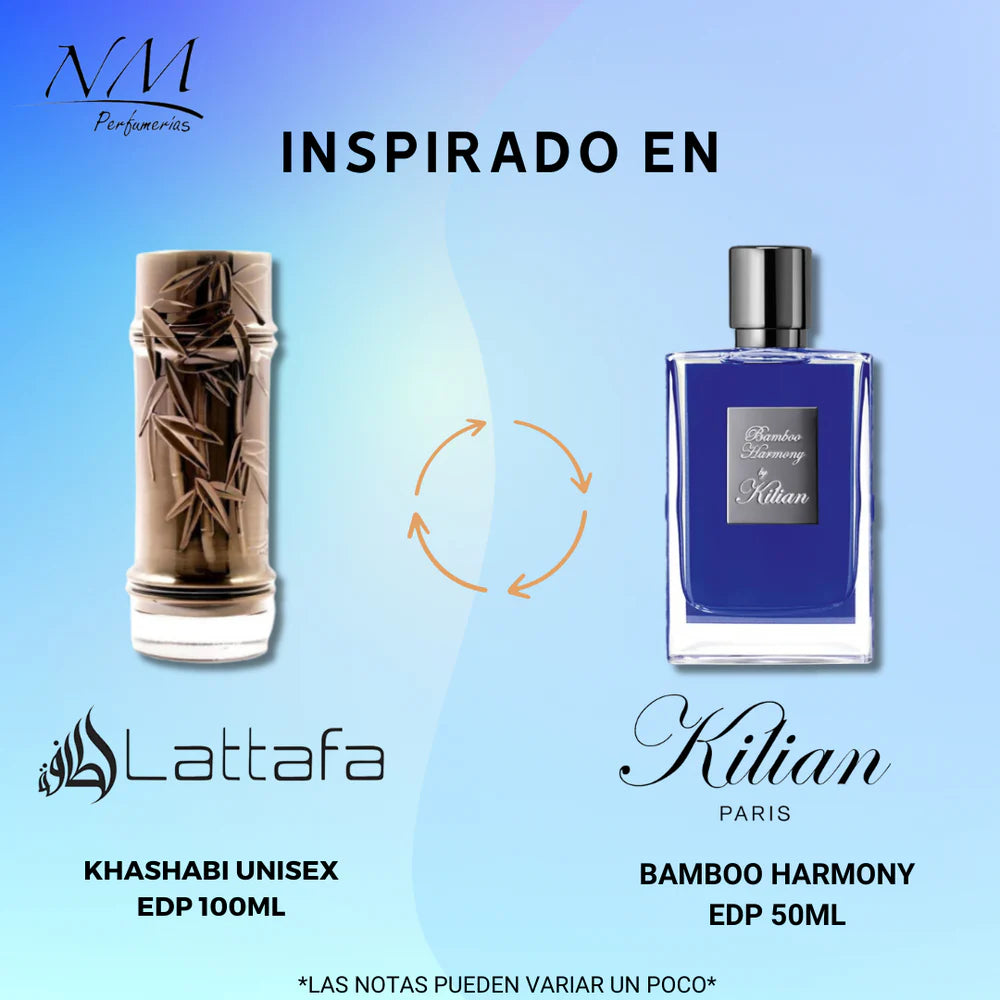 LATTAFA KHASHABI EAU DE PARFUM 100 ML (DUPE BAMBOO HARMONY BY KILIAN)