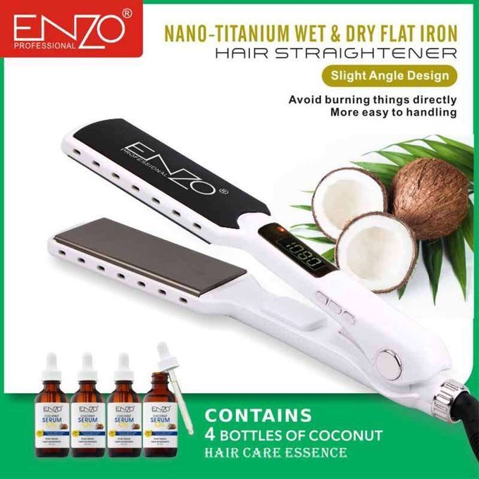 LISSEUR NANO TITANIUM WET & DRY FLAT IRON ENZO 5050