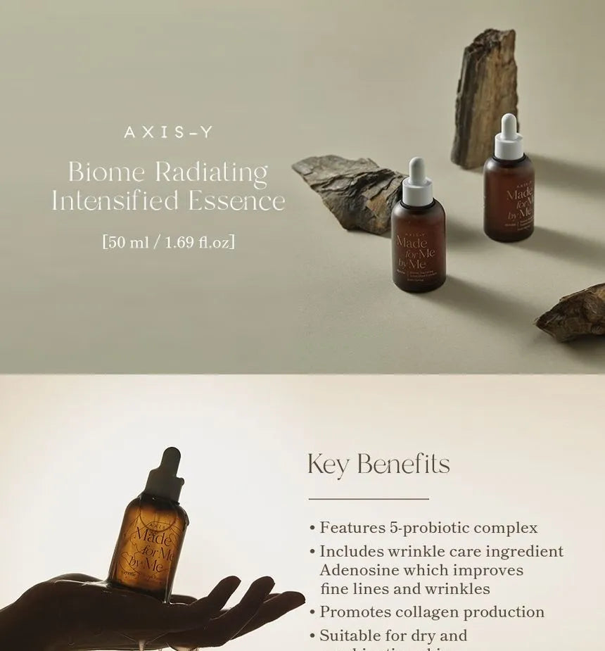 AXIS-Y MADE FOR ME AY & ME BIOME RADIATING INTENSIFIED ESSENCE 50ML