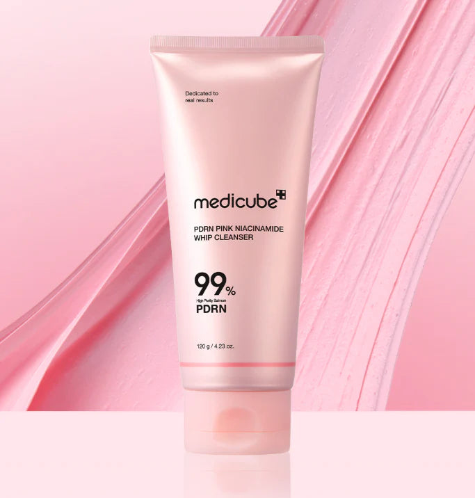 MEDICUBE PDRN PINK NIACINAMID WHIP CLEANSER 120G