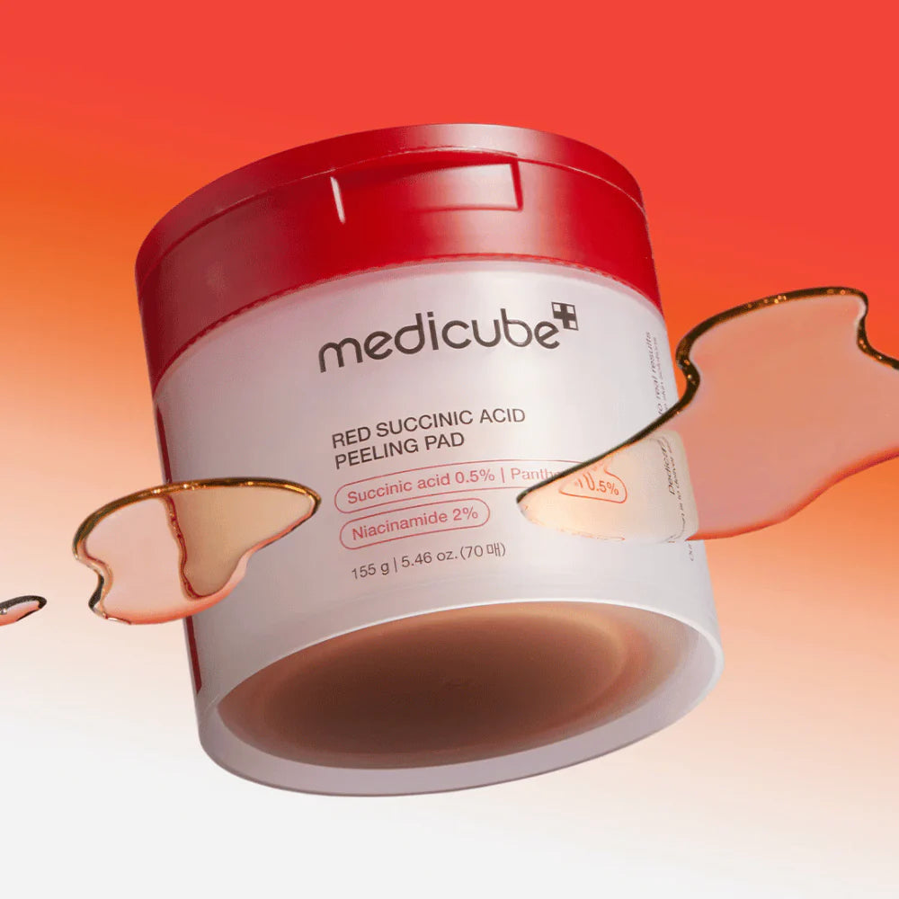 MEDICUBE RED SUCCINIC ACID PEELING PADS 155G