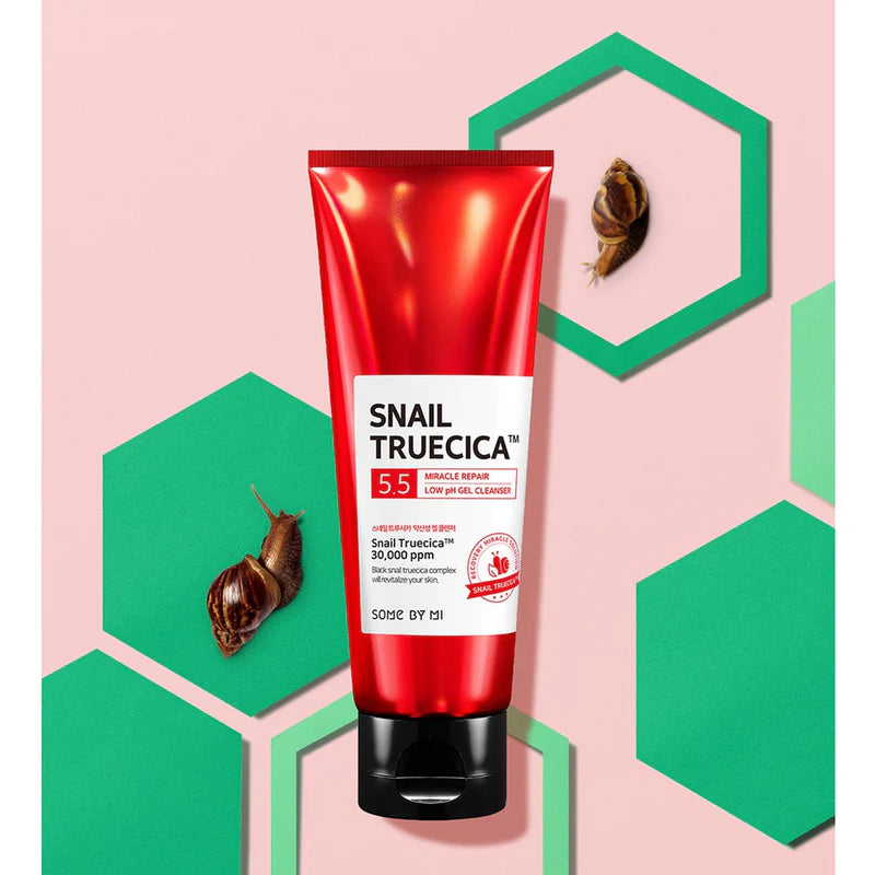 SOME BY MI SNAIL TRUECICA MIRACLE REPAIR LOW PH GEL CLEANSER 100ML