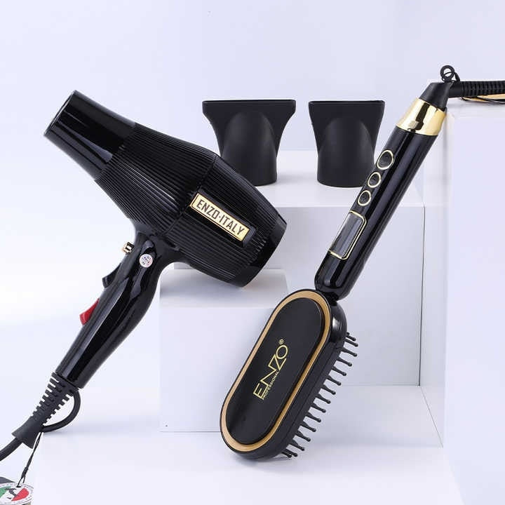 PACK 2 PIÈCES ( SECHOIR / BROSSE LISSANTE ) ENZO 6304