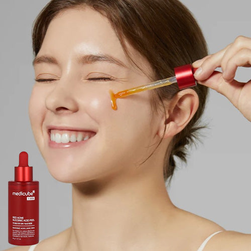 MEDICUBE 1 MINUTE RED ACNE SUCCINIC ACID PEEL 40 G
