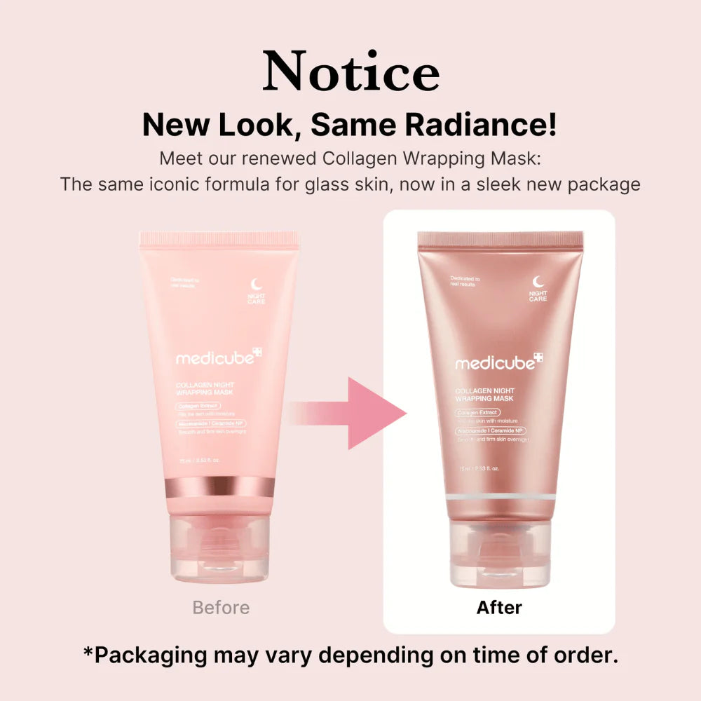 MEDICUBE COLLAGEN NIGHT WRAPPING MASK 75ML
