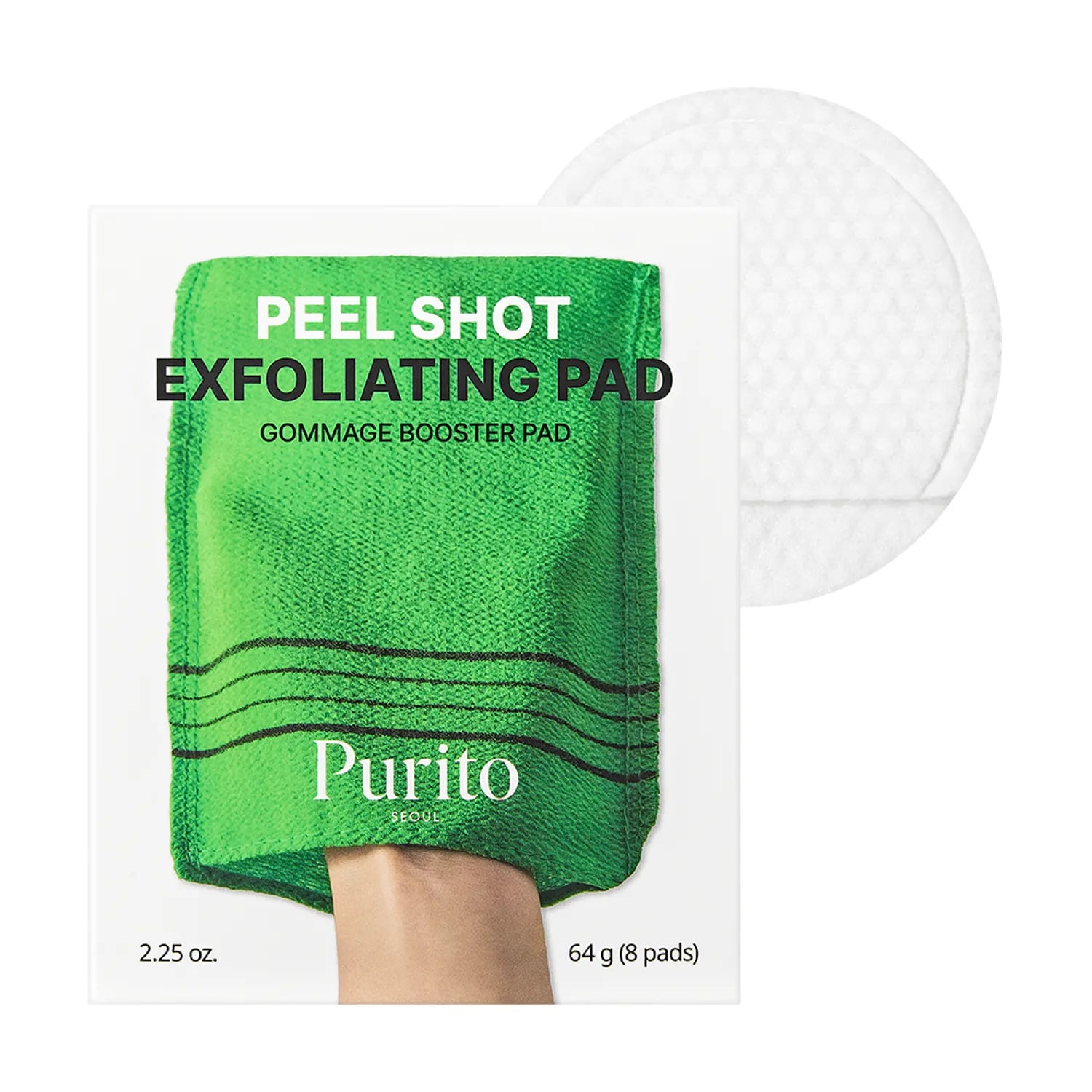 PURITO SEOUL PEEL SHOT EXFOLIATING PAD (VISAGE)