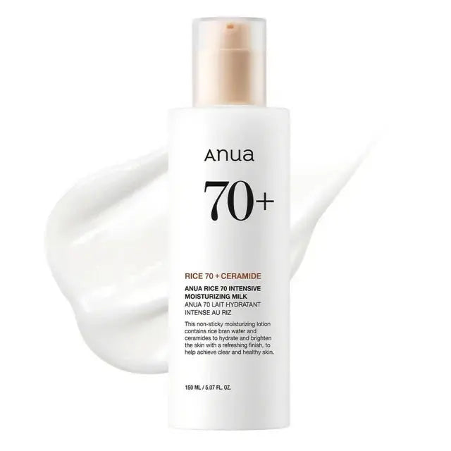 ANUA RICE 70+ INTENSIVE MOISTURIZING MILK 150ML