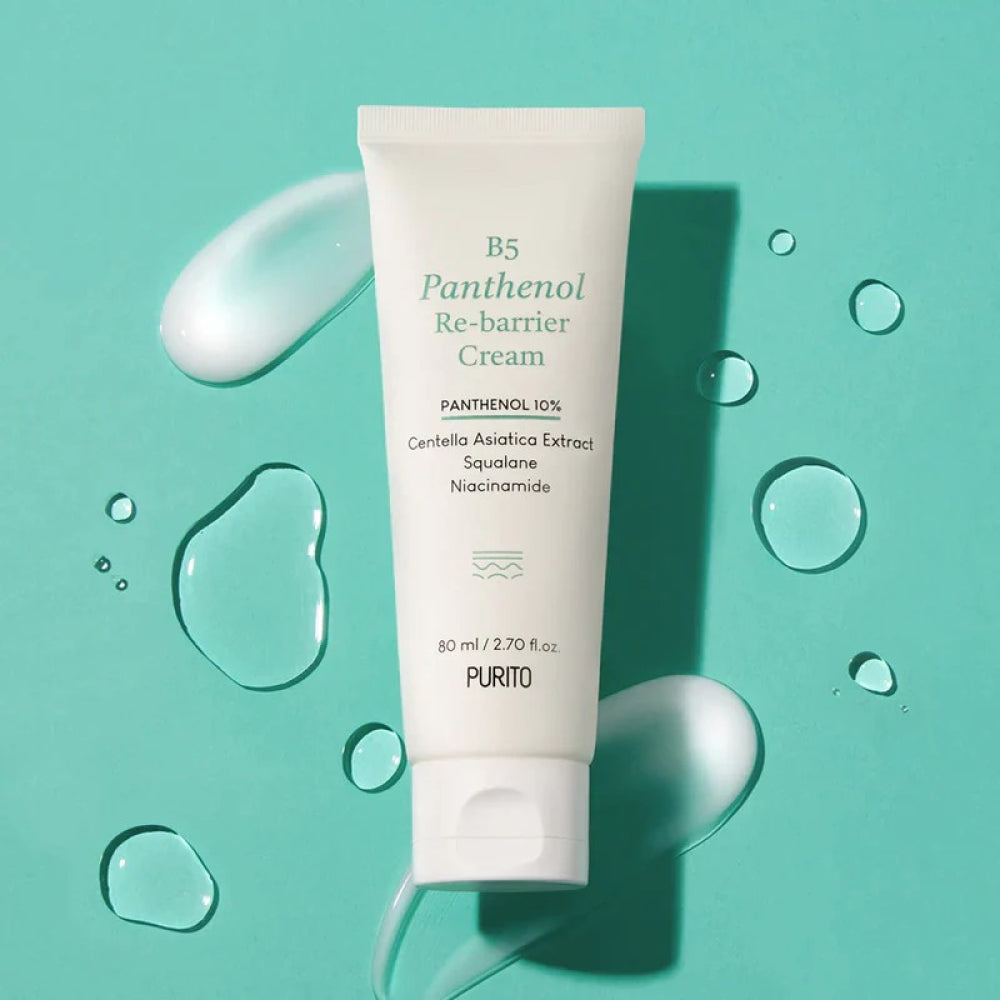 PURITO SEOUL B5 PANTHENOL RE-BARRIERE-CREME, 80 ML