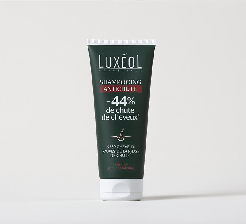 LUXÉOL - SHAMPOOING ANTICHUTE - VOLUME & BRILLANCE -SOIN CHEVEUX ENRICHI EN EXTRAIT DE KÉRATINE 200ML