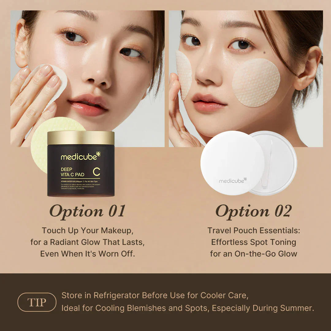 MEDICUBE DEEP VITA C FACIAL PADS 150G