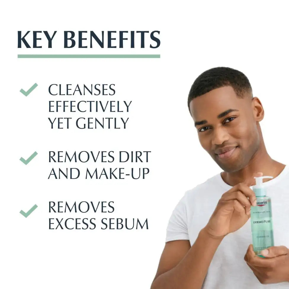 EUCERIN DERMOPURE REINIGUNGSGEL 400 ML GEL