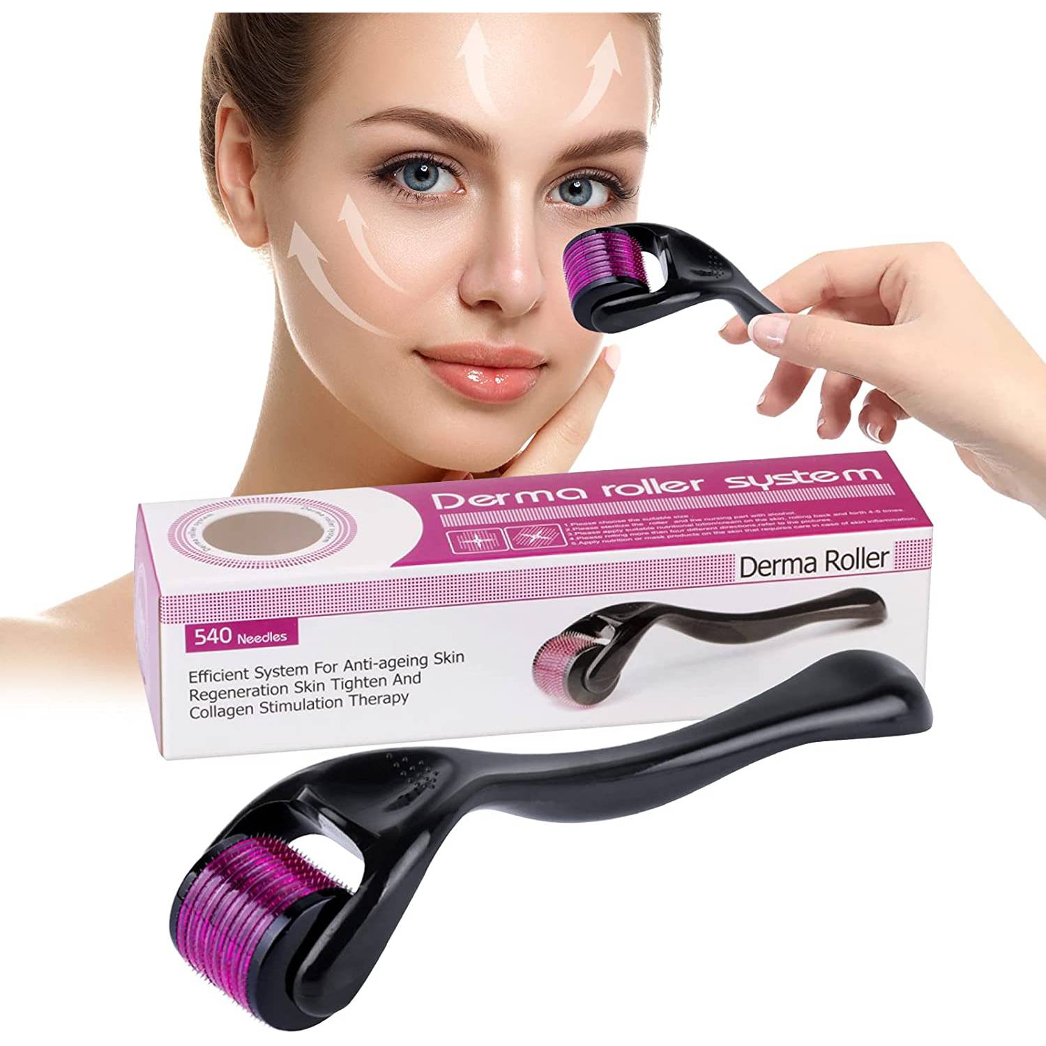DERMA ROLLER 540 MICRO-AIGUILLES