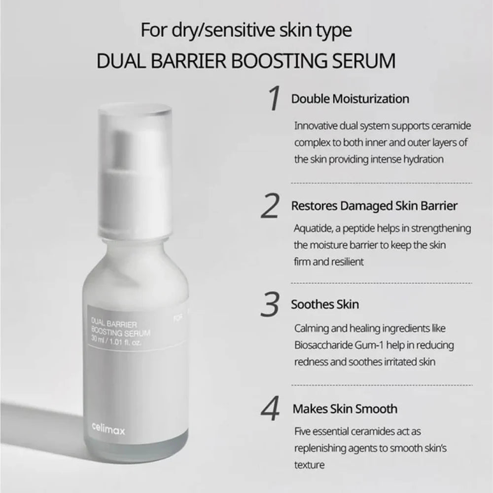 CELIMAX DUAL BARRIER BOOSTING SERUM 30ML