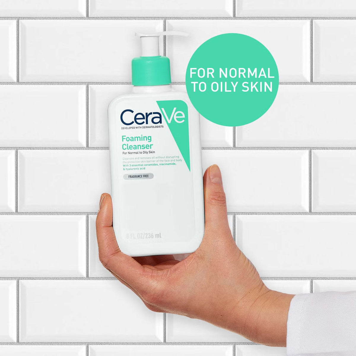CERAVE GEL MOUSSANT NORMAL TO OILY SKIN 236ML