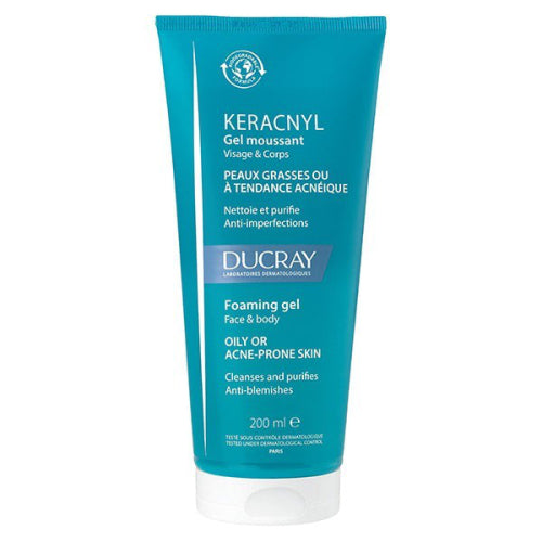 KERACNYL GEL MOUSSANT 200ML DUCRAY