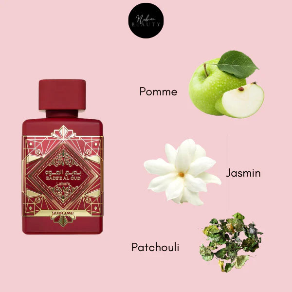 LATTAFA BADE'E AL OUD SUBLIME EDP 100ML ( DUPE EDEN JUICY APPLE - KAYALI )