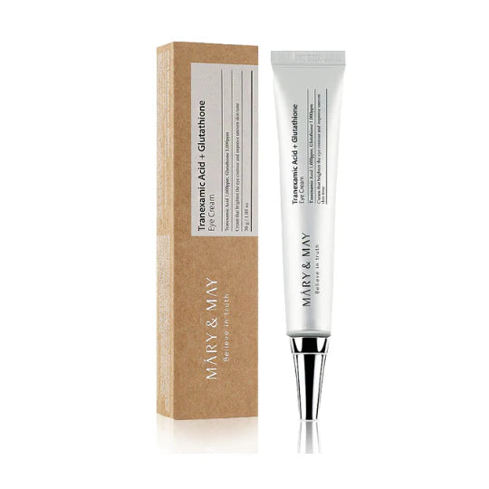 MÀRY & MAY TRANEXAMIC ACID + GLUTATHIONE EYE CREAM 30ML