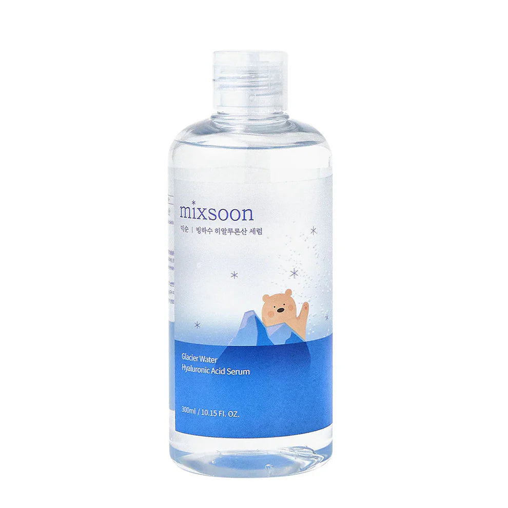 MIXSOON - SÉRUM À L'ACIDE HYALURONIQUE À L'EAU DE GLACIER - 300ML