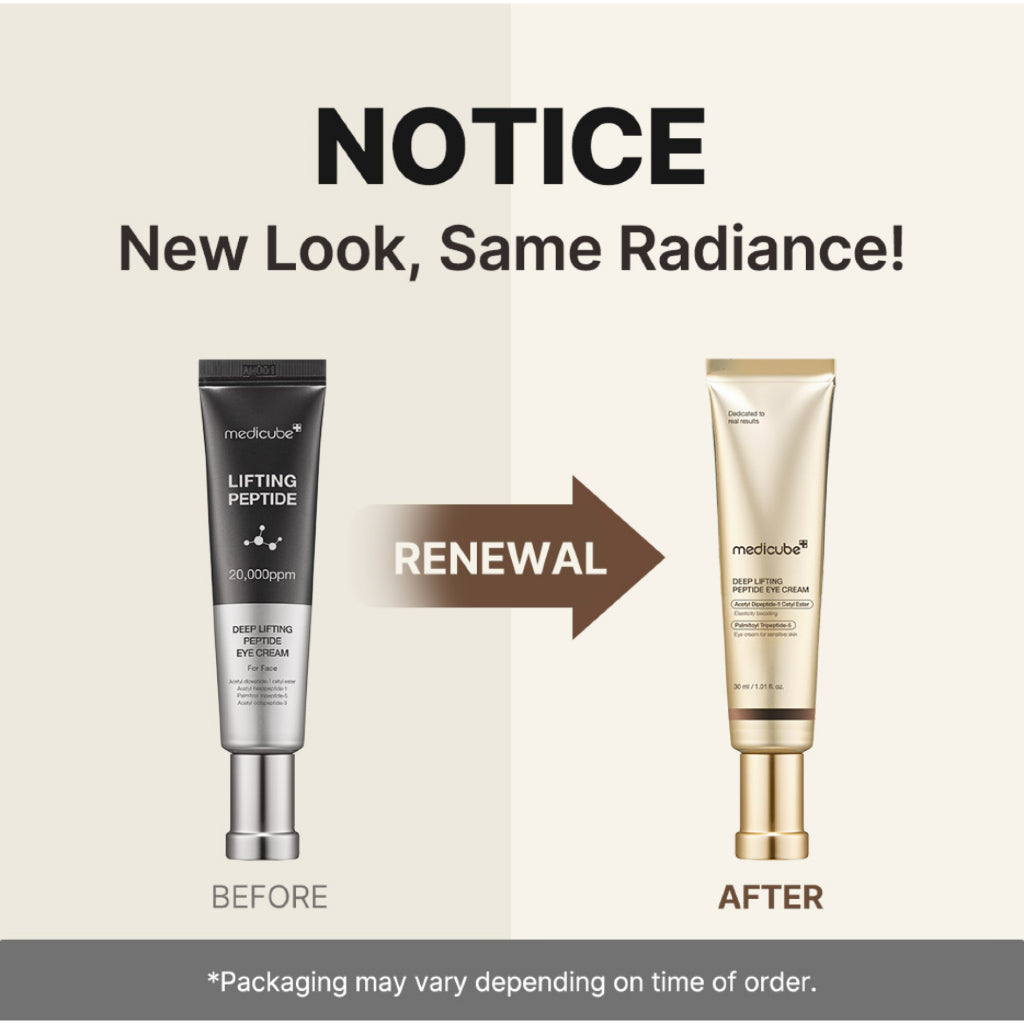 MEDICUBE DEEP LIFTING PEPTIDE EYE CREAM 30ML