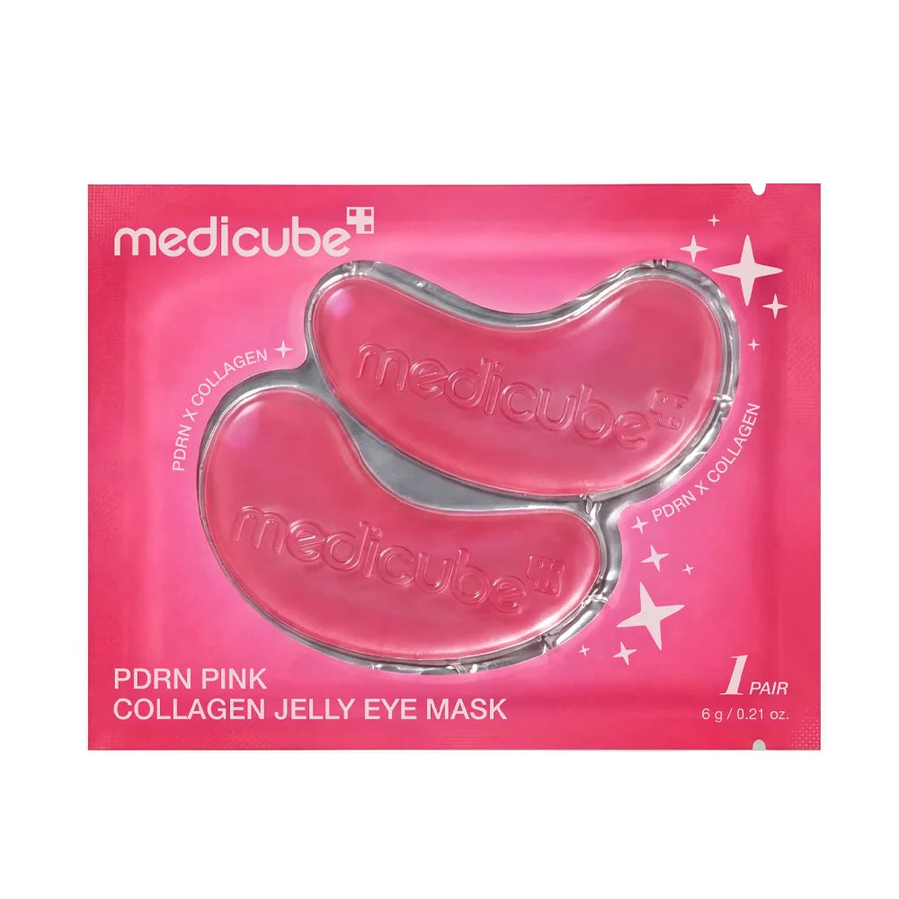 MEDICUBE PDRN PINK COLLAGEN JELLY EYE MASK 1 PAIRES