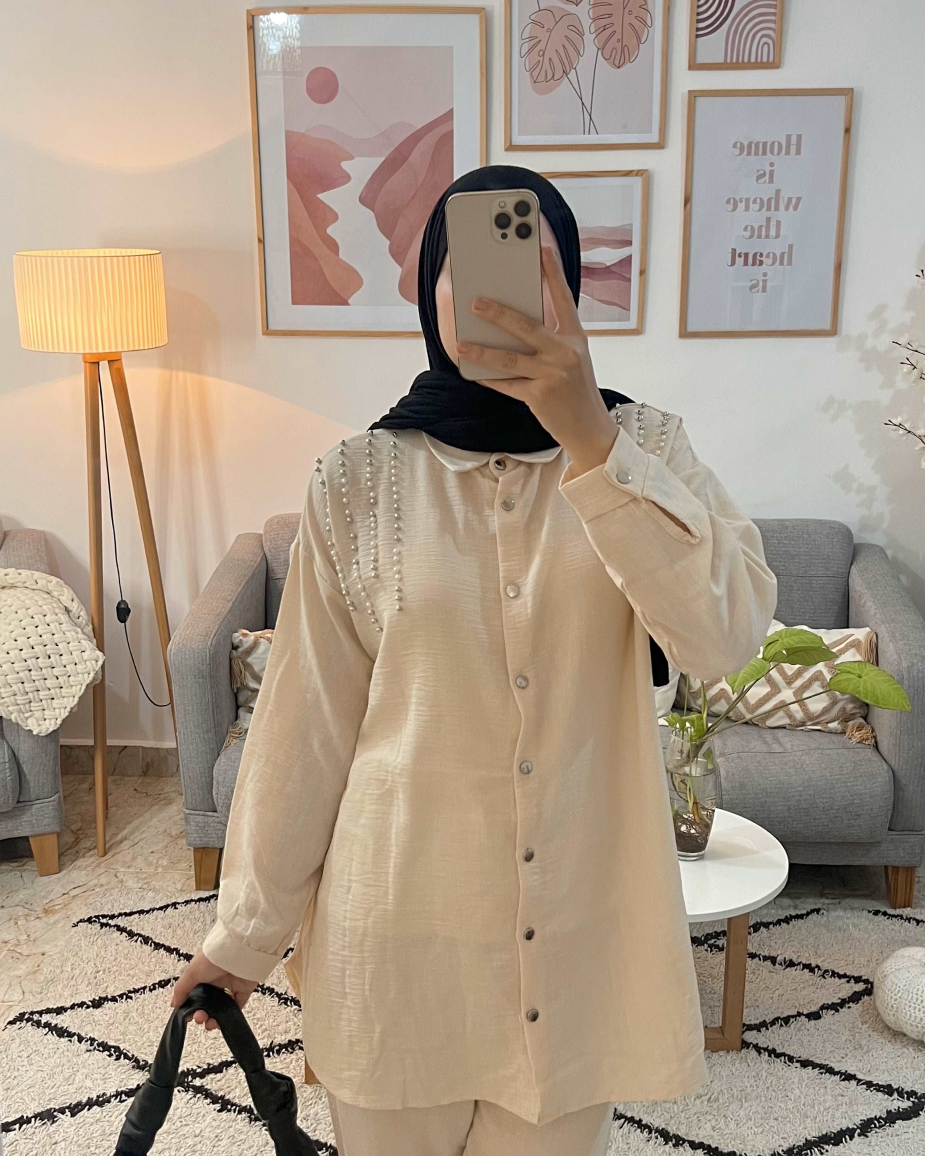 ENSEMBLE CONFORT COULEUR BEIGE