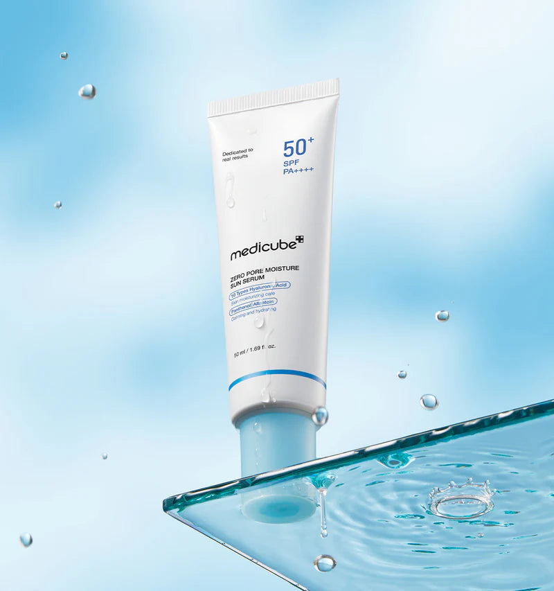 MEDICUBE ZERO PORE MOISTURE SUN SERUM SPF50+ PA++++ 50ML
