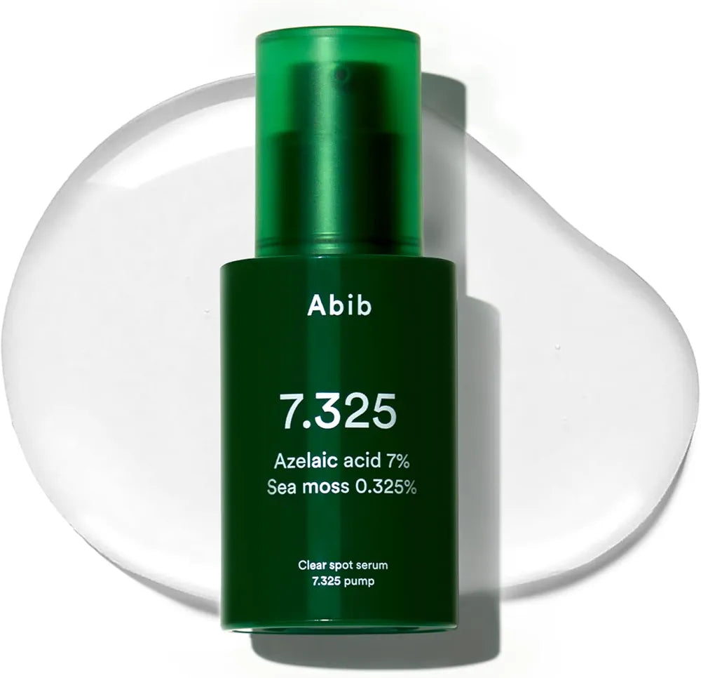 ABIB 7.325 AZELAIC ACID 7% SEA MOSS 0.325% CLEAR SPOT SERUM 30ML