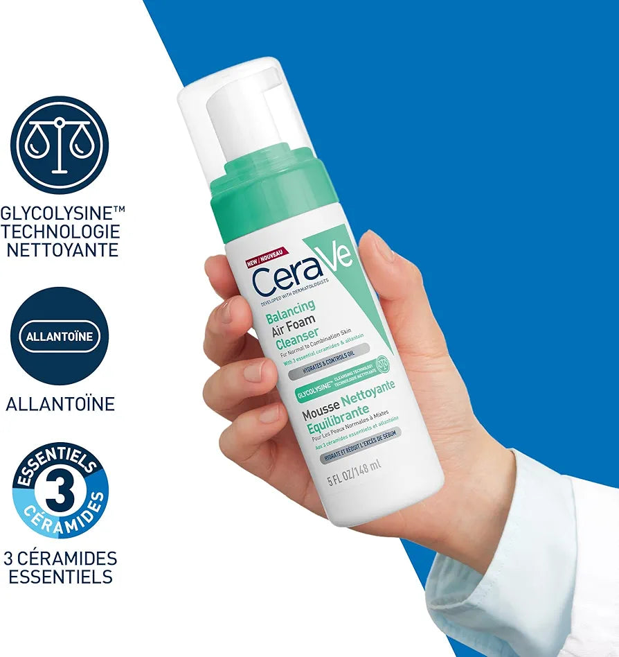 CERAVE BALANCING AIR FOAM CLEANSER 148ML