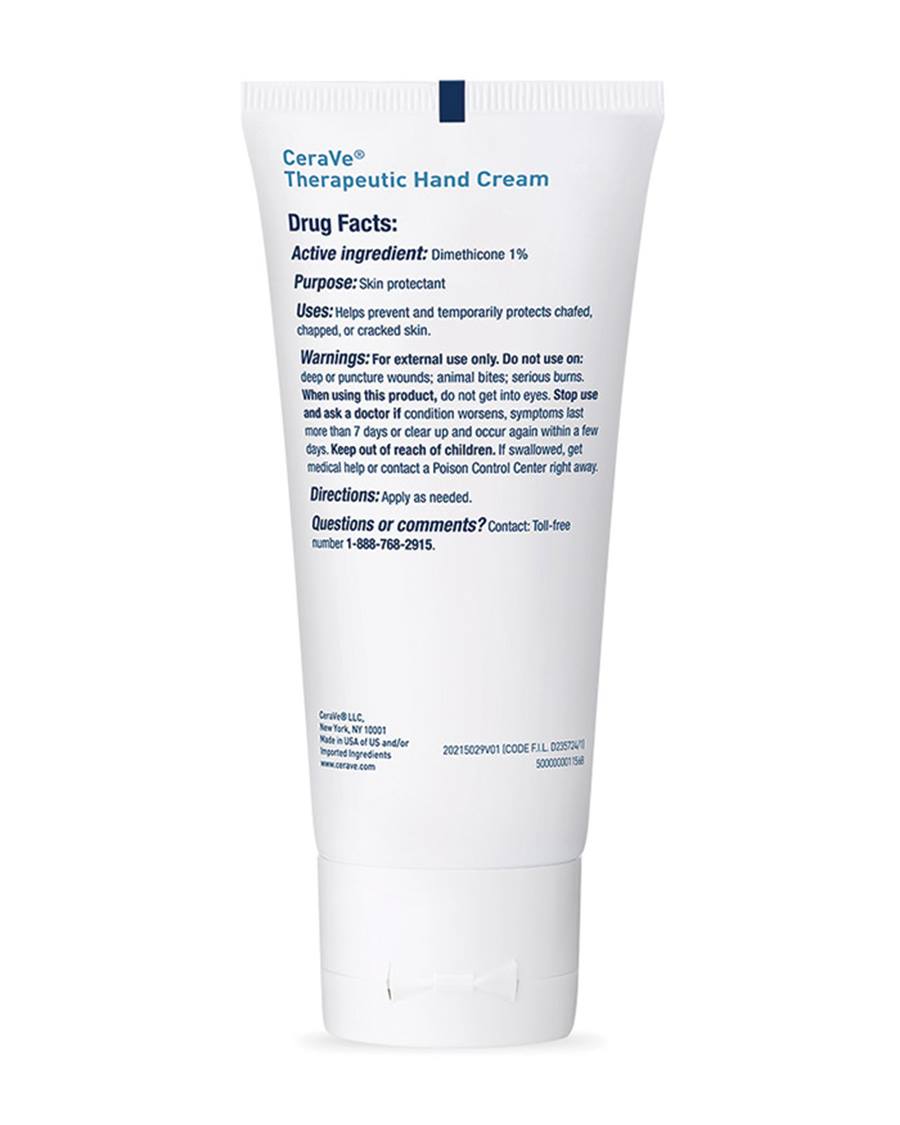 CERAVE THERAPUTIC HAND CREAM FOR NORMAL AND DRY SKIN 85G