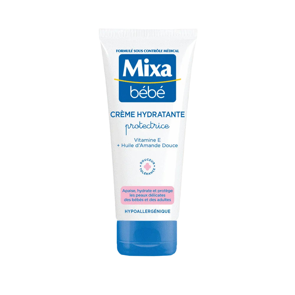 MIXA BÉBÉ CRÈME HYDRATANTE PROTECTRICE VITAMINE E+BEURRE DE KARITÉ 100ML