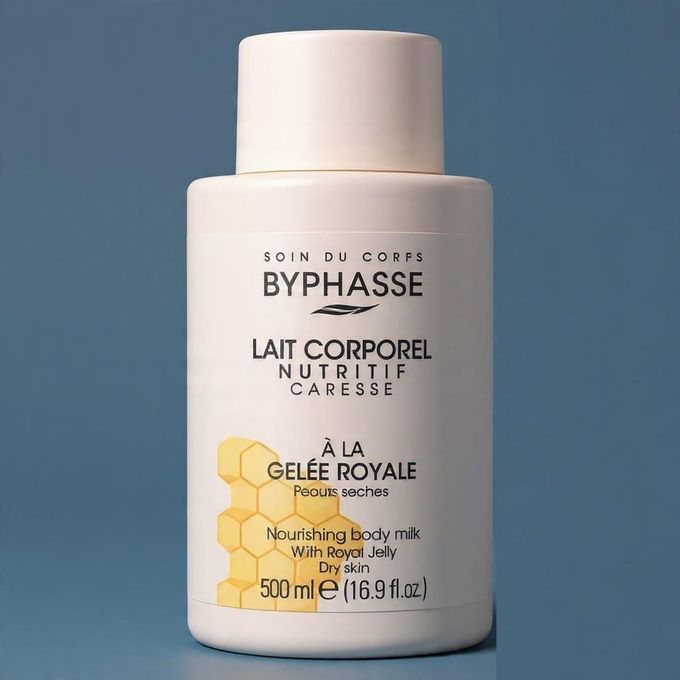 BYPHASSE LAIT CORRPOREL NUTRITIF CARESSE À LA GELÉE ROYAL 500ML