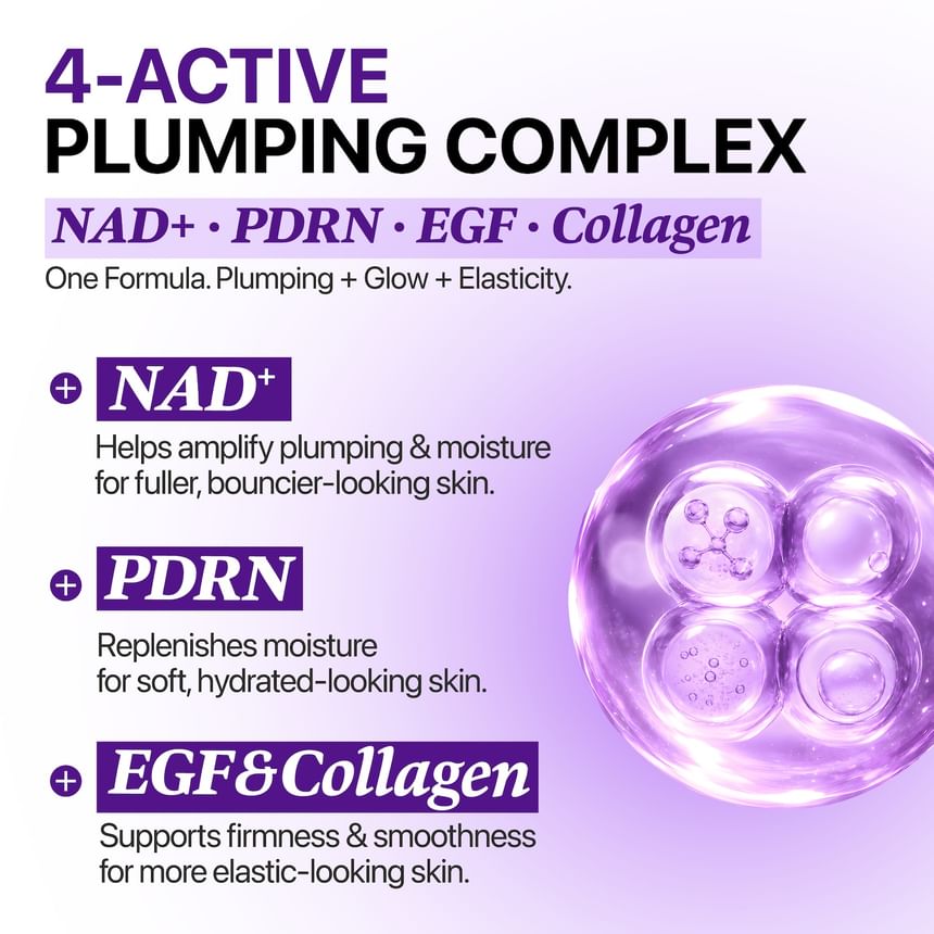 NUMBUZIN 9 NAD+PDRN PLUMPING GLOW BUBBLE MASK 85ML