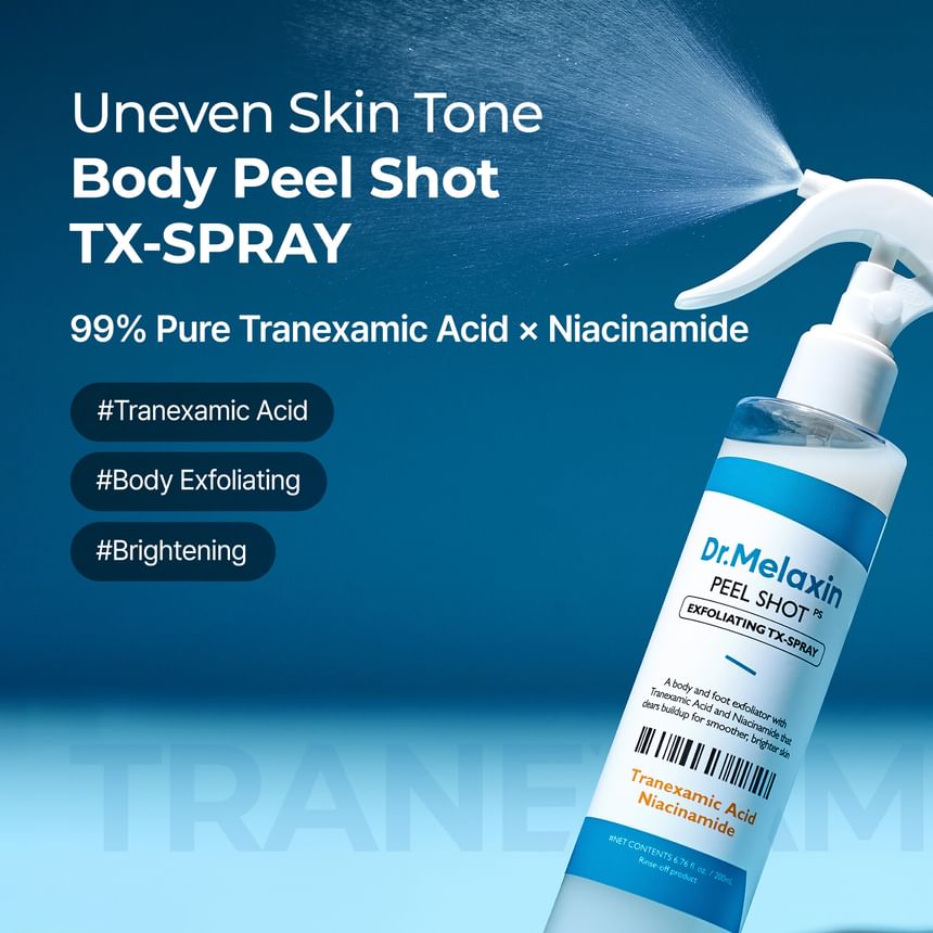 DR.MELAXIN PEEL SHOT EXFOLIATING TX-SPRAY 200ML